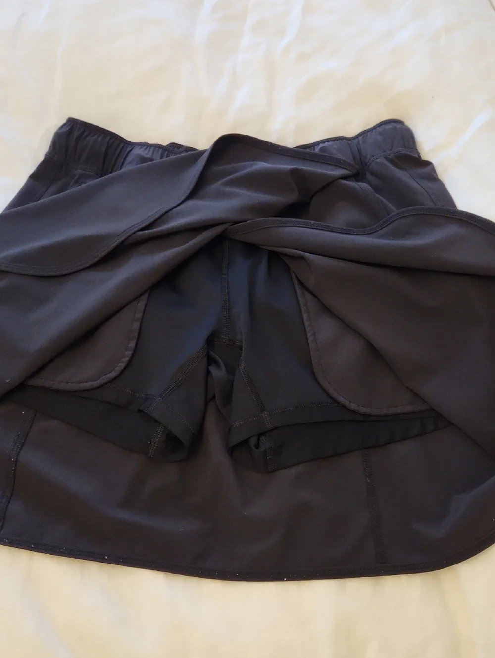 Patagonia Black Athletic Skort Skirt Shorts Size S